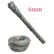 Galvanized Wire Rope 6mm Gi Steel Wire Rope Price Per Meter