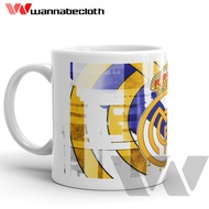 Real Madrid Mug Glass Real Madrid Ball Ceramic Souvenir Los Blancos Hala Madrid