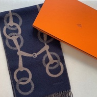 全新 清貨🧡 Hermes cashmere 頸巾 羊绒 圍巾  🐴 Any Mors