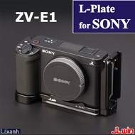 Sony ZV-E1 ZVE1 JLWin | Khung quay dọc Lplate bracket báng tay cầm giá đỡ đế thép bảo vệ handcase SO