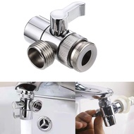 New Chrome Brass Bathroom Toilet Bidet G1/2" T-adapter Shower Diverter Valve 3 Way Shower Faucet Tee
