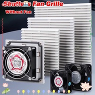 CLEVER Shutters Fan Grille, White ABS Cabinet Ventilation Filter, Without Fan Fan Filter