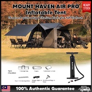 BLACKDOG MOUNT HAVEN AIR PRO Inflatable Tent Fast Build Cabin Style Shelter Air