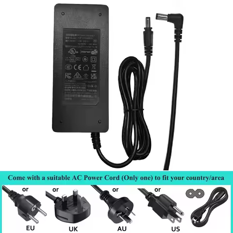 OEM 15V 4.8A NT-150480D2 UL AC/DC Adapter for Neewer 12V-15.0V Photo Studio Ring Light 14" 18" RL-18