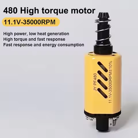 High torque motor 480 long or short axis motor type strong magnet suitable for M16/M4/MP5/G3/P90 AEG