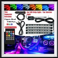 Car Led Strip Light Car Interior Light Room Light Lampu Led Dalam Kereta Axia Myvi Saga wira aruz