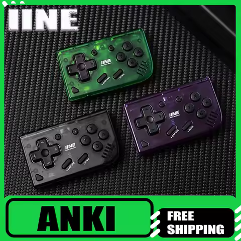 IINE Mini Retro Ananke Controller/ Turbo Function Interchangeable Joystick D-Pad Multi-Platform Cont