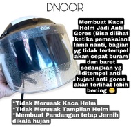 Reidi Stiker Anti Hujan dan Anti Gores Kaca Visor Helm bogo carglos Datar