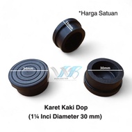 Rubber Feet Dop 1 1/ 4 inch Line Model Diameter 30mm Round Iron Pipe Table Chair Shelf Protector/