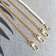 Bag Shoulder Strap Chain One-Shoulder Diagonal Underarm Bag Strap Strap Chain All-Match High-End O-S