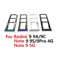 Sim card tray For Xiaomi Redmi 9 Prime 9A 9C 10X Note 9 9S Pro 9T 4G 5G