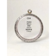 🍁READY STOCK🍁C04 C05 C18 C19 圆形stainless steel 佛牌壳1pc
