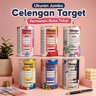 Part 2 TARGET JUMBO PIGGY BANK AESTHETIC TARGET PIGGY BANK 1 MILLION 5 MILLION 10 MILLION [JUMBO SIZ