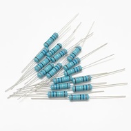 1000pcs/lot 2W Metal Film Resistor 1% Five Color Ring DIP Resistor 1R-10M