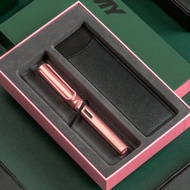 【雷雕刻字】LAMY 鋼筆 單入筆套禮盒 /AL star 2026 火鶴紅