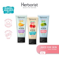 Face Scrub Herborist Juice For Skin Face Scrub 60ml | Cleanser Wajah | Scrub