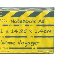 導演拍板筆記簿 A5 - 黃色