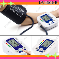 DUBMER Arm Type Rechargeable Digital Blood Pressure Monitor Original Accurate Meter Large Display Fo