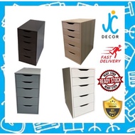 READY STOCK 1KEA ALEXDrawer unit, white36x70 cm