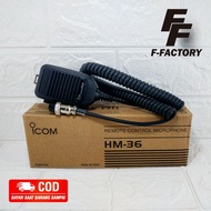 Extramic Radio Rig Icom HM-36. CB 8 Pin Connector.