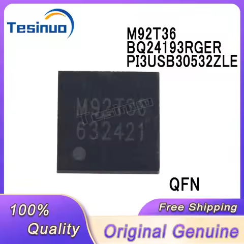 1/PCS New Original M92T36 BQ24193RGER BQ24193 PI3USB PI3USB30532ZLE QFN Nintendo SWITCH Charging Man