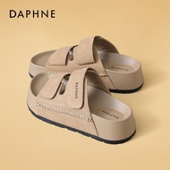Daphne | Thick Sole Magic Tape Retro Sandal Slippers