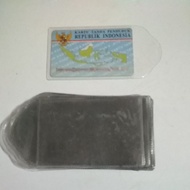 (100pcs) Plastic KTP Cover, SIM Card/, Credit Card, ATM Card/