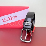 Kickers Men Belt Original Genuine Leather Tali Pinggang Kulit Lelaki Pin Buckle Belt 86616