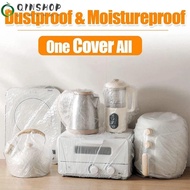 QINSHOP 10Pcs Fan Dust Cover, Waterproof Electric Fan Home Appliances Cover, Disposable Home Decor Dustproof 70-110CM Elastic Wrap For Electric Cooker Oven