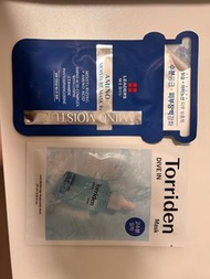 Torriden 保濕面膜x1+ LEADERS amino acid 面膜x1