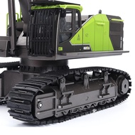 Huina1593 รถแมคโคร​บังคับ​วิทยุ​ ระบบเซอร์โว รุ่น Huina 1593 ขนาด 1:14 พร้อมแบตที่ชาร์ท และอุปกรณ์อื