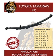 Molye / Leaf Spring Assembly for Toyota Tamaraw FX Rear (MATIBAY)