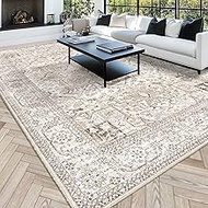 SONGLET Washable 9x12 Area Rugs, Large Rugs for Living Room, Washable Rugs 9x12 for Bedroom Playroom