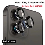 Infinix Hot 50i 50Pro Hot 50 40 Pro Camera Lens Protectors Metal Camera Ring Case for Infinix Hot 40