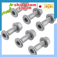 DRC Sprocket Taper Bolt Nut Set M8×25mm, includes 6 taper bolts, washers, and lock nuts each. Dirtfr