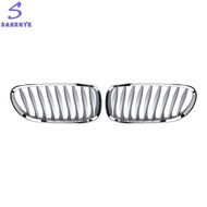 Front Fence Grill Grille ABS Chrome for Z4 E85 E86 2003-2009 51117117757 51117117758
