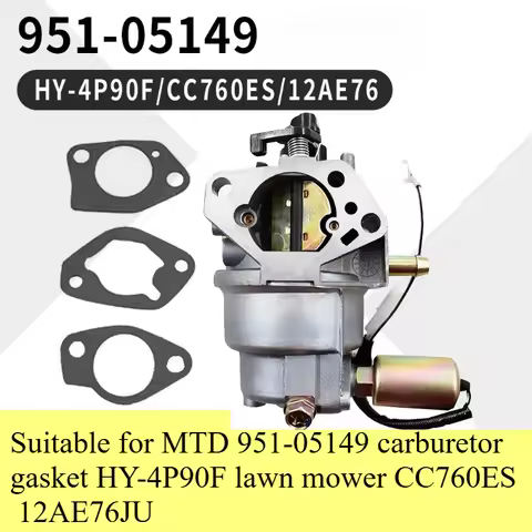 Suitable for MTD 951-05149 carburetor gasket HY-4P90F lawn mower CC760ES 12AE76JU