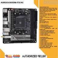 ASROCK B550M-ITX/AC AMD AM4 Socket Ryzen Series CPUs Desktop Motherboard B550M DDR4 64GB I MOBOKING