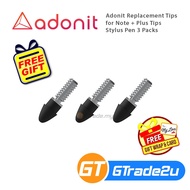 Adonit Replacement Tips for Note + Plus Tips Stylus Pen 3 Packs