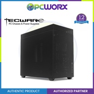 Tecware Fusion 2 +120mm fan ITX/mATX Black Casing | Tecware Black Chasis ITX/ mATX