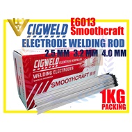 VERYWELD E6013 CIGWELD SMOOTHCRAFT ROD ELEKTROD KIMPALAN / Ubat Welding Electrode Rod 1kg