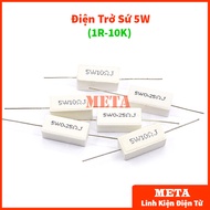5W Ceramic Resistor 5% Error - 5W Power Resistor Value From 1R