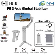FOTO F5 3-Axis Mobile Phone Gimbal Stabilizer For Phone Vlogging Mobile Smartphone Phone Gimbal Stabilizer Camera