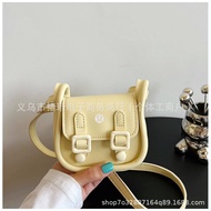 {ALO} ® Lu Mini Saddle Bag Small Bag Womens New Trendy Fashion Retro Womens Bag Simple Shoulder Bag 
