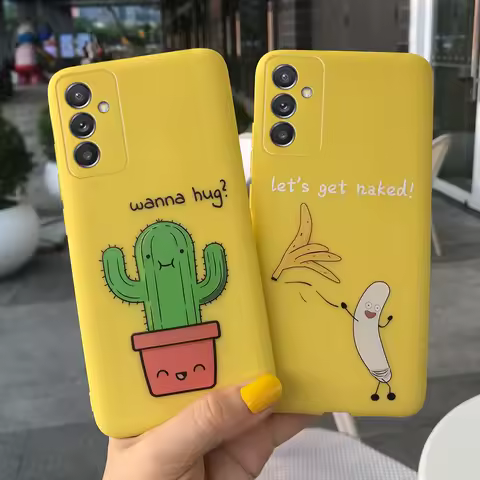 Cute Catus Cartoon Case For Samsung A82 Candy Color Silicone Soft Cover Bumper On For Samsung Galaxy