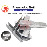 10J 5000pcs Pneumatic Air Staple Nail Stapler Tacker Nailer Gun Paku Tembak 1006 1008 1010 1013 1016