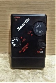 Sportic AM/FM（ 耳筒）收音機