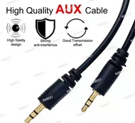 3.5mm Male to Male Aux Stereo Audio Cable with 1Meter