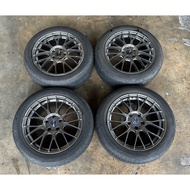 Original Enkei PFM1 JDM sport Rim 17X7.5J 5X114.3 ET48 Honda toyota Nissan Made in Japan 🇯🇵