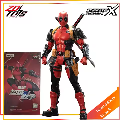 ZD TOYS Genuine INFINITE ACTION X series Super War Deadpool Collectibles of finished movable model t